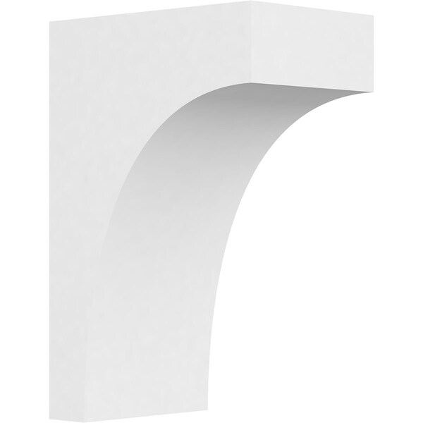 Ekena Millwork Standard Stockport Architectural Grade PVC Corbel, 5"W x 8"D x 12"H CORP05X08X12STO - main